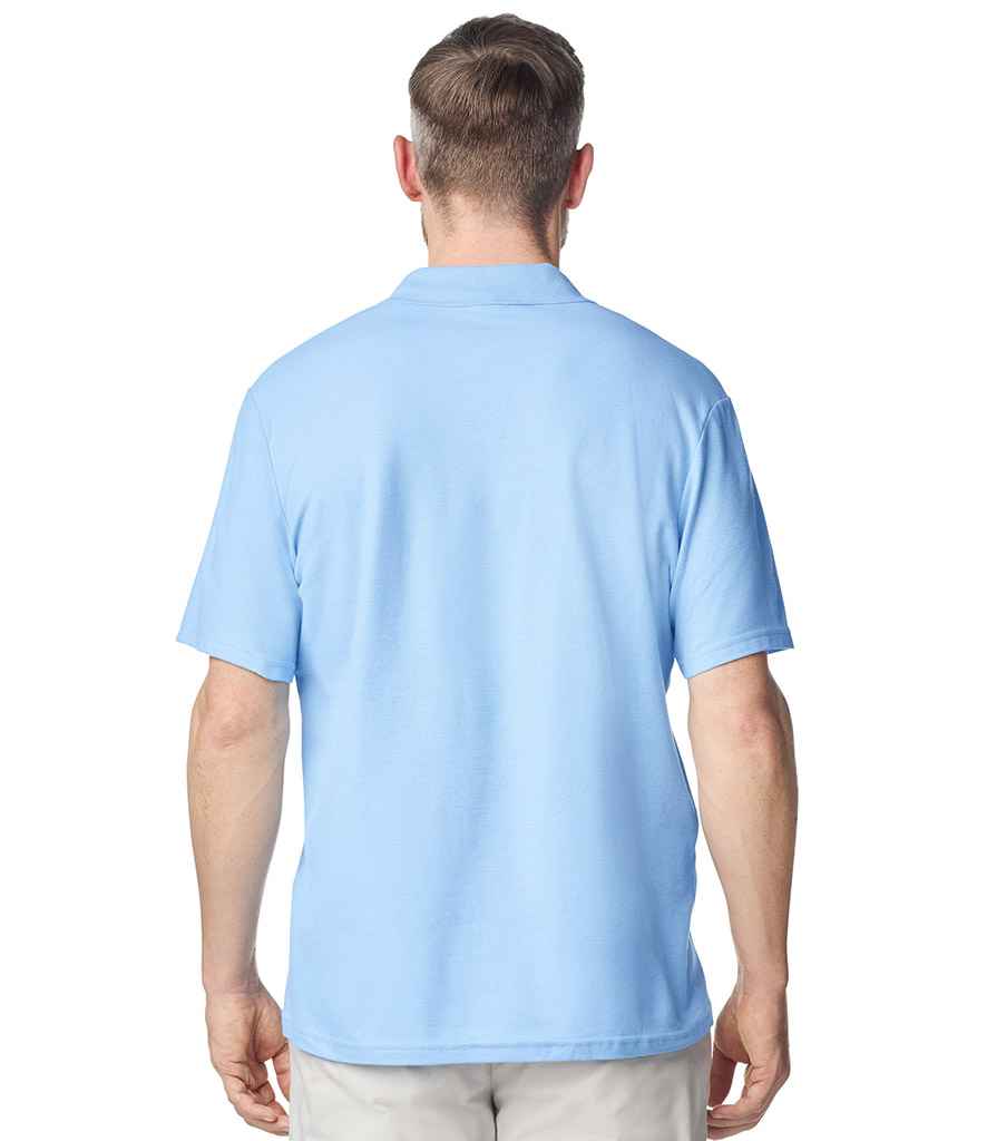 Gildan Gildan SoftStyle® Double Piqué Polo Shirt Light Blue