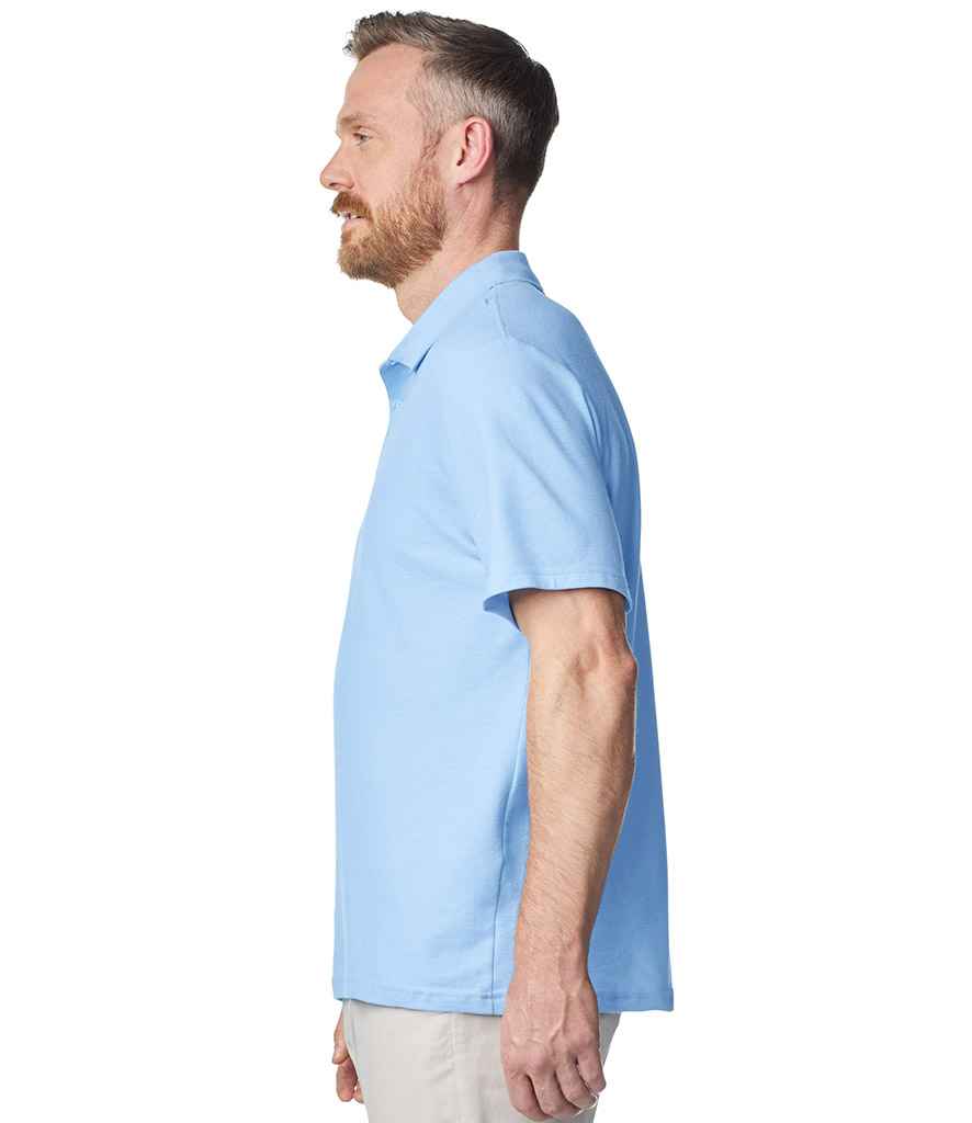 Gildan Gildan SoftStyle® Double Piqué Polo Shirt Light Blue