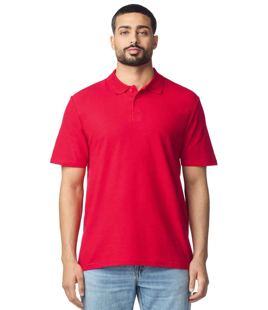 Gildan Gildan SoftStyle® Double Piqué Polo Shirt Red