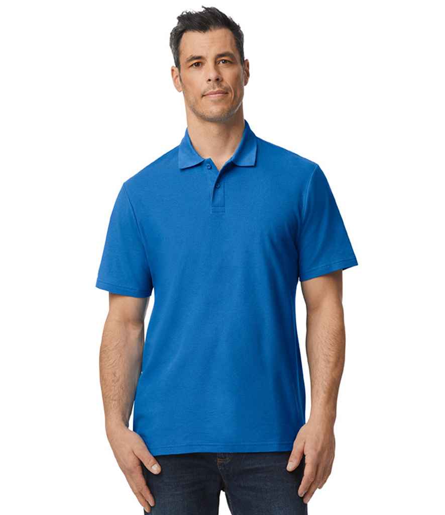 Gildan Gildan SoftStyle® Double Piqué Polo Shirt Royal Blue