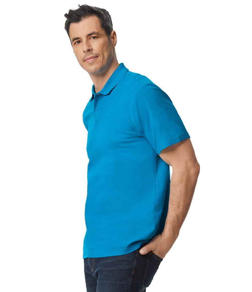 Gildan SoftStyle® Double Piqué Polo Shirt - model image