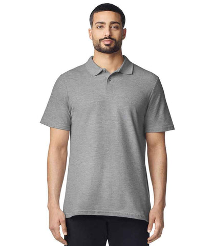 Gildan Gildan SoftStyle® Double Piqué Polo Shirt Sport Grey