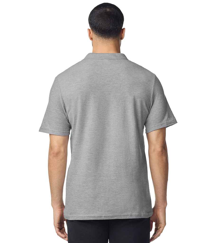 Gildan Gildan SoftStyle® Double Piqué Polo Shirt Sport Grey