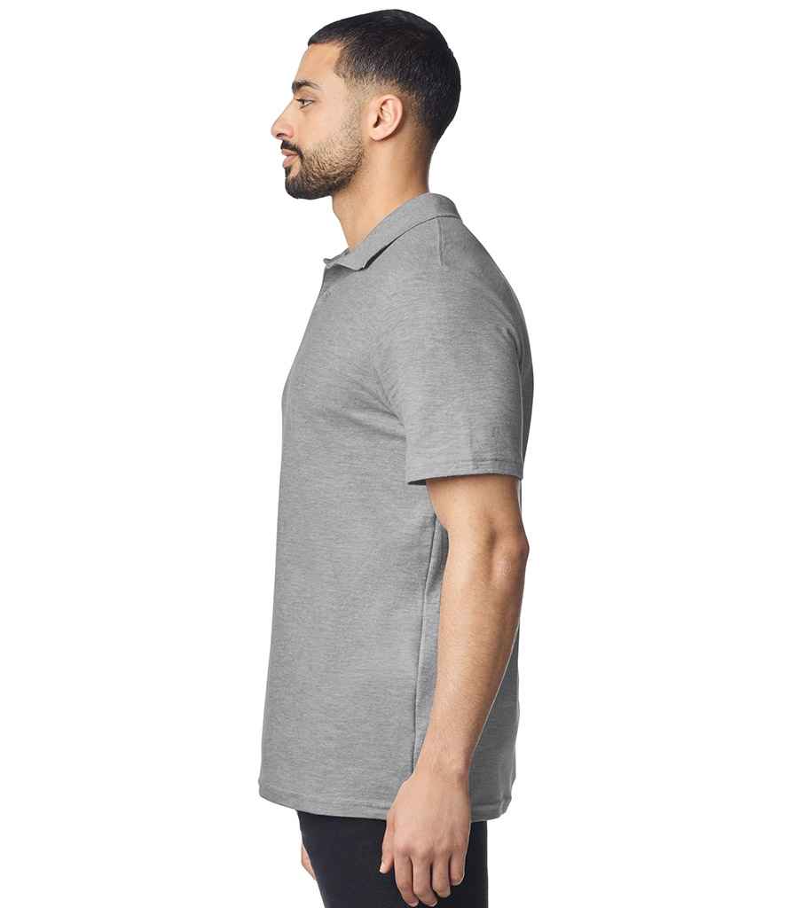 Gildan SoftStyle® Double Piqué Polo Shirt - model image