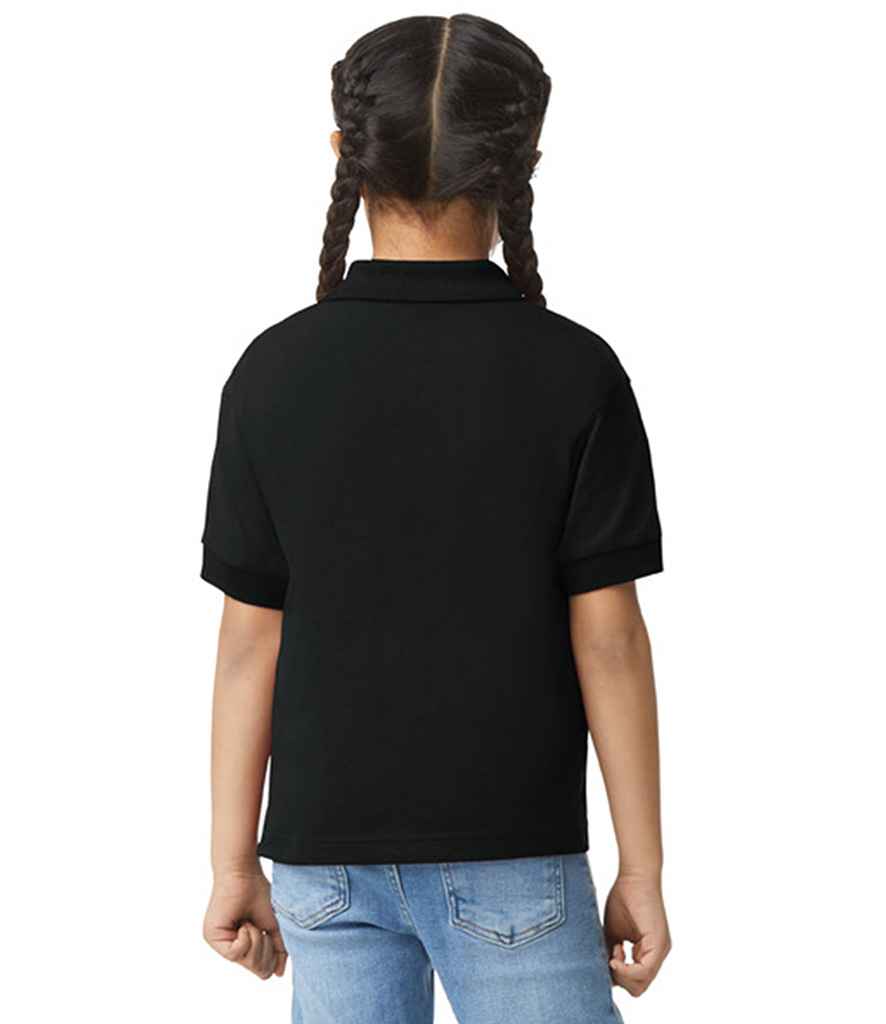 Gildan Gildan Kids DryBlend® Jersey Polo Shirt Black
