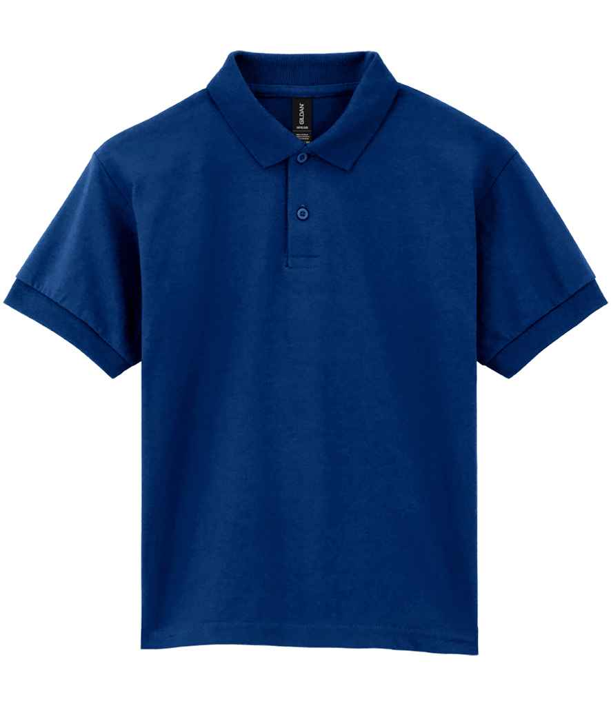 Gildan Kids DryBlend® Jersey Polo Shirt in Navy