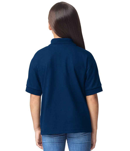 Gildan Gildan Kids DryBlend® Jersey Polo Shirt Navy