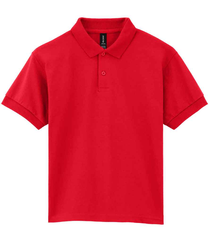 Gildan Gildan Kids DryBlend® Jersey Polo Shirt Red