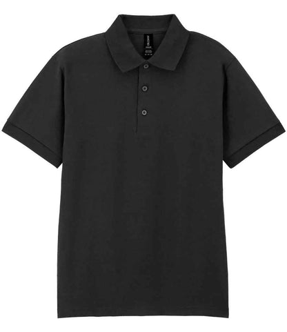 Gildan DryBlend® Jersey Polo Shirt in Black
