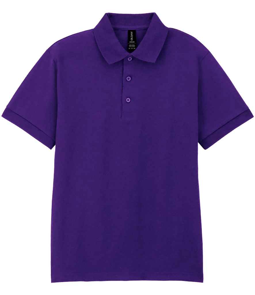 Gildan DryBlend® Jersey Polo Shirt in Purple