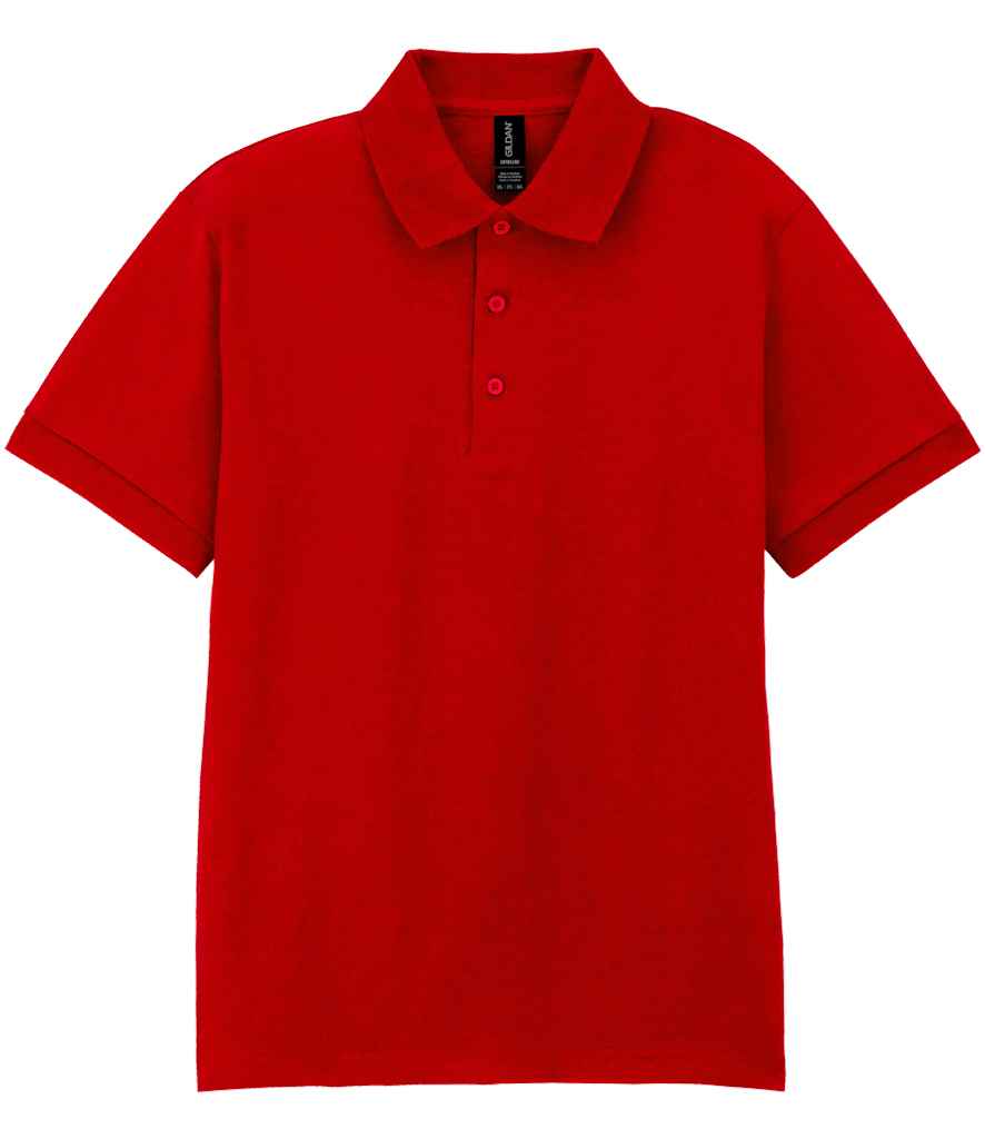 Gildan DryBlend® Jersey Polo Shirt in Red