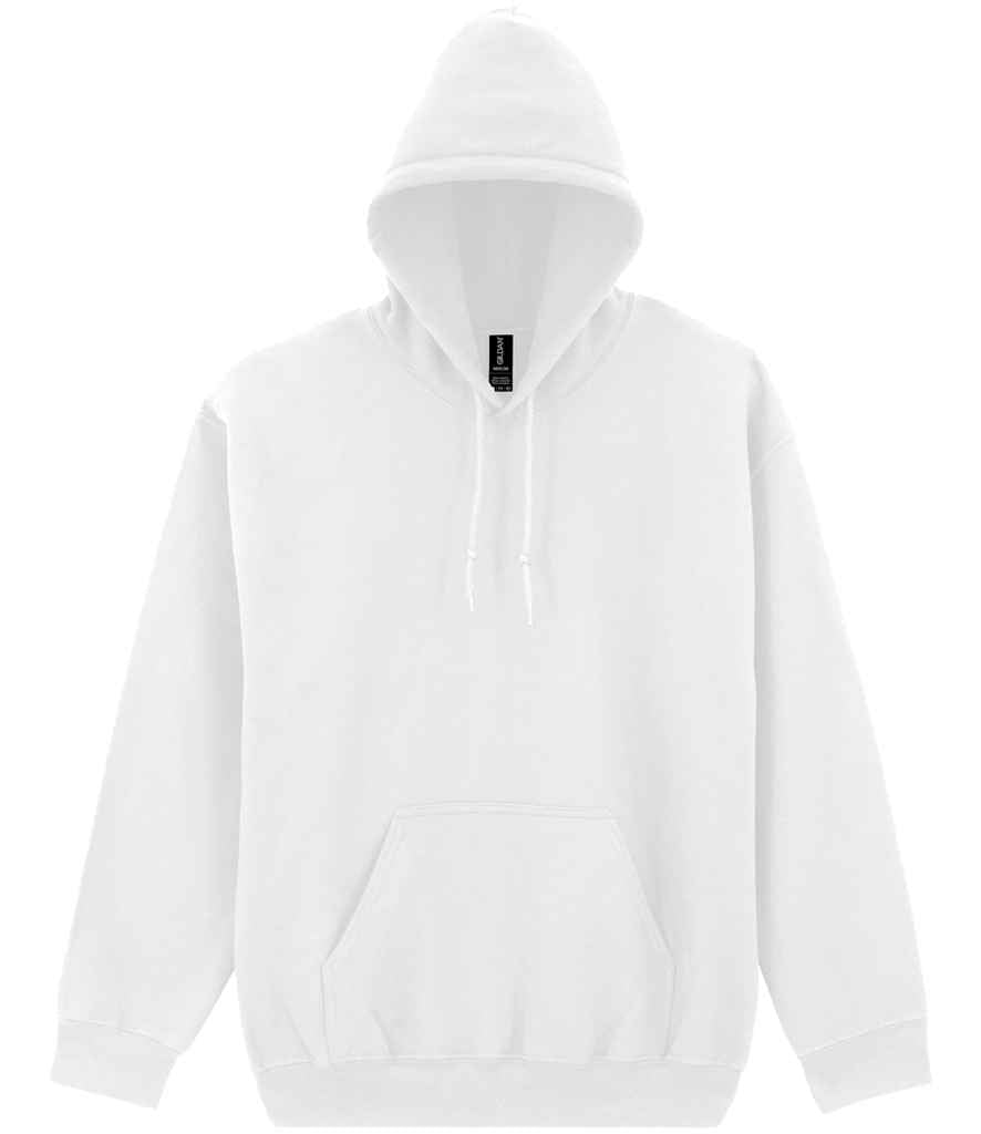 Gildan DryBlend® Hooded Sweatshirt in White