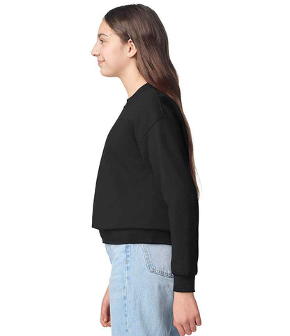 Gildan Gildan Kids Heavy Blend™ Drop Shoulder Sweatshirt Black