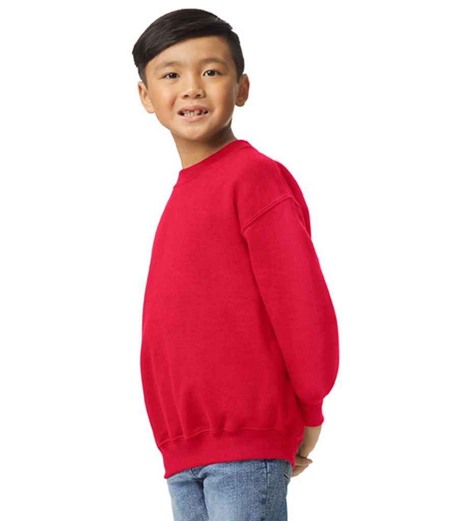 Gildan Gildan Kids Heavy Blend™ Drop Shoulder Sweatshirt Red