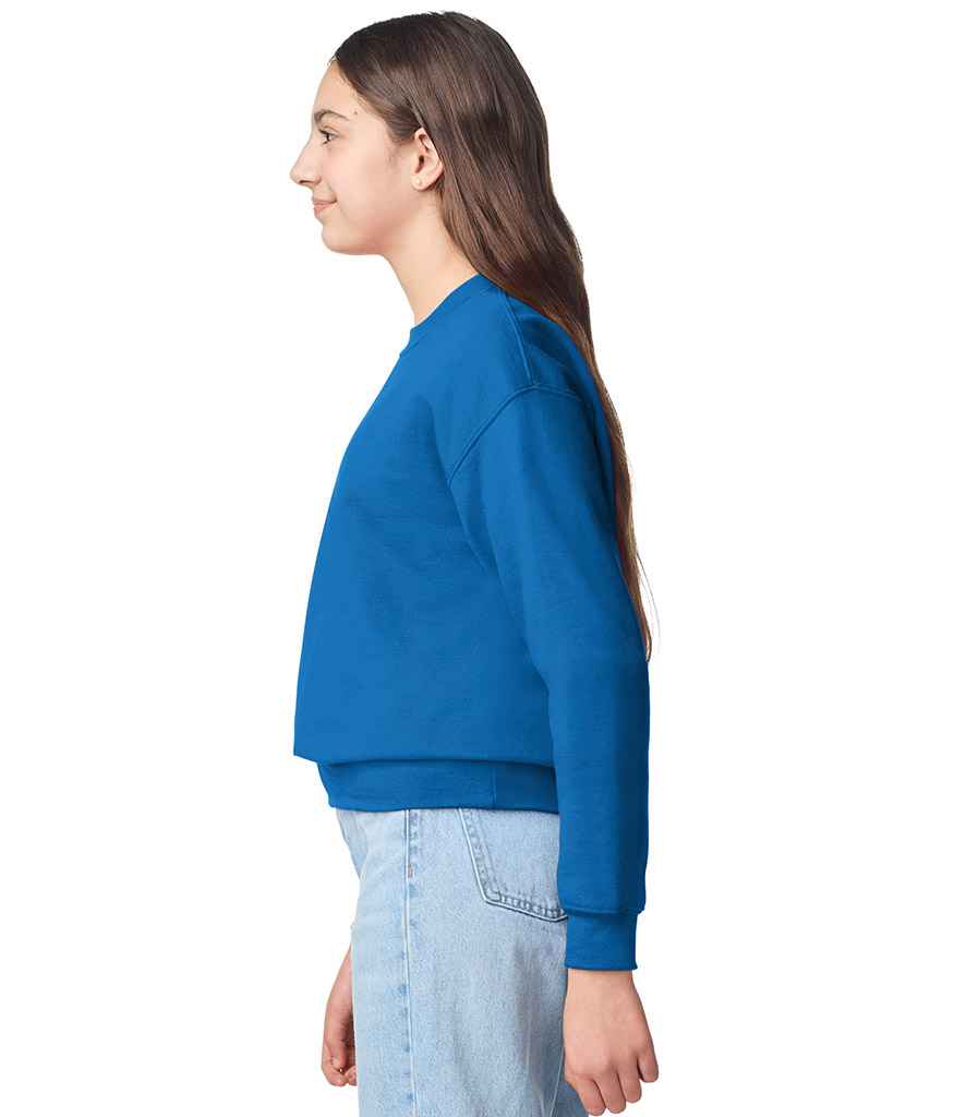 Gildan Kids Heavy Blend™ Drop Shoulder Sweatshirt - model image