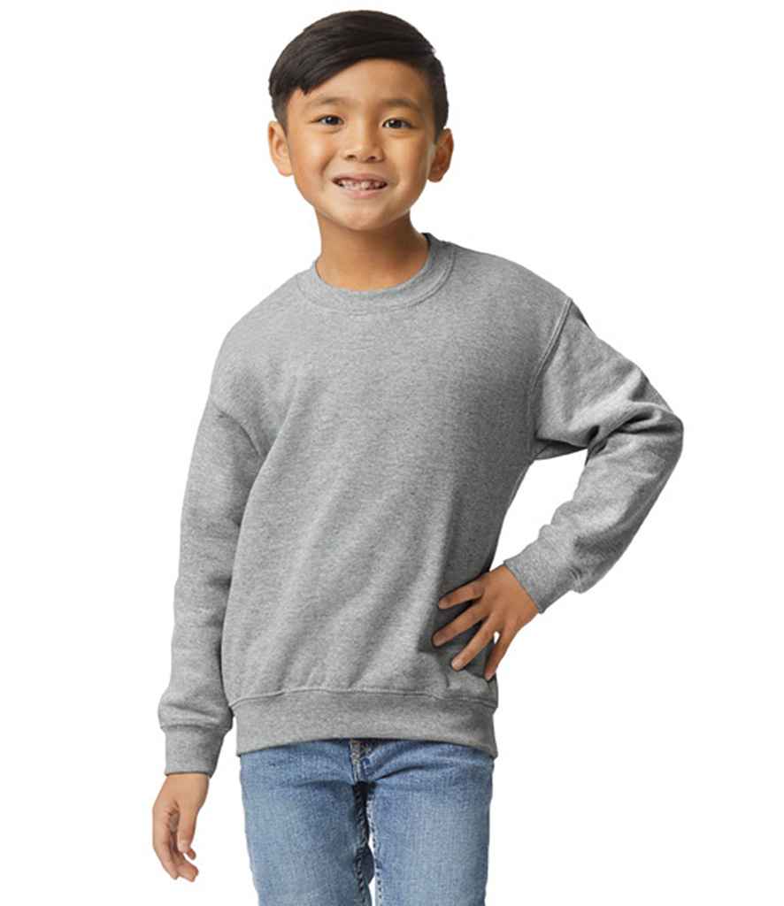 Gildan Gildan Kids Heavy Blend™ Drop Shoulder Sweatshirt Sport Grey