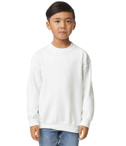 Gildan Gildan Kids Heavy Blend™ Drop Shoulder Sweatshirt White