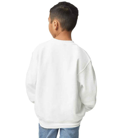Gildan Gildan Kids Heavy Blend™ Drop Shoulder Sweatshirt White