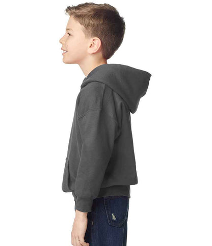 Gildan Gildan Kids Heavy Blend™ Hooded Sweatshirt Fan Charcoal Heather