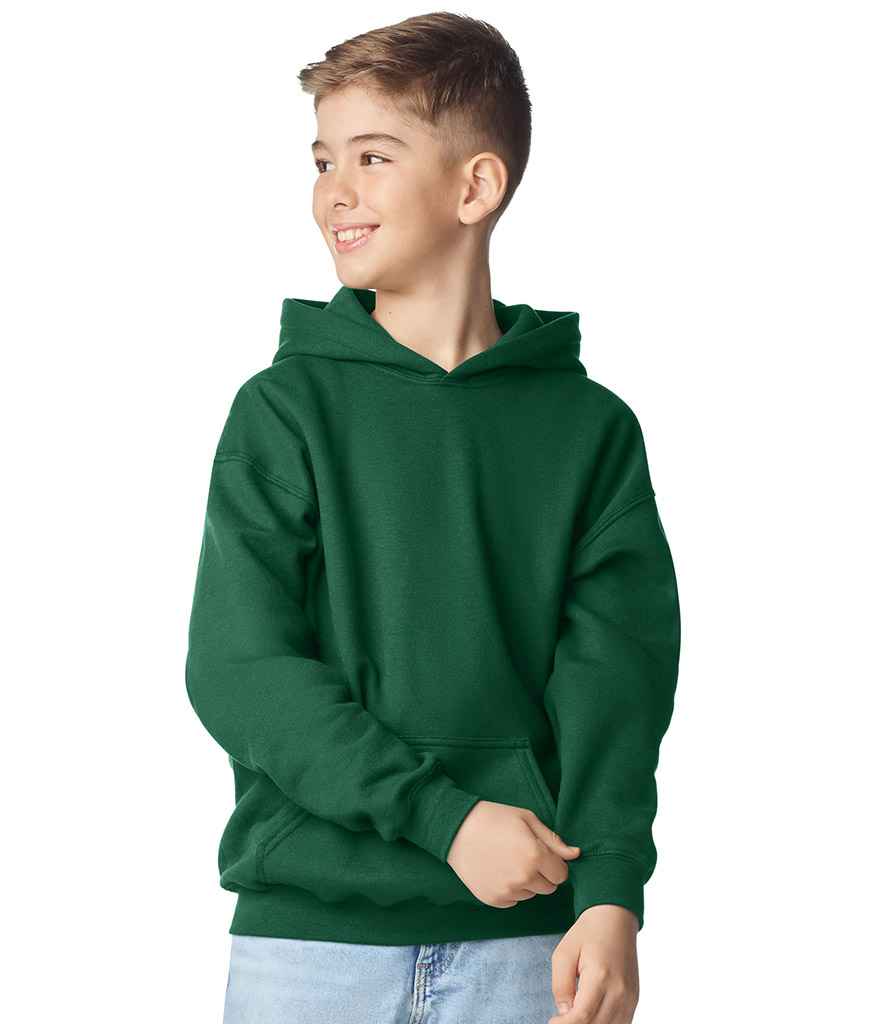Gildan Gildan Kids Heavy Blend™ Hooded Sweatshirt Fan Dark Green