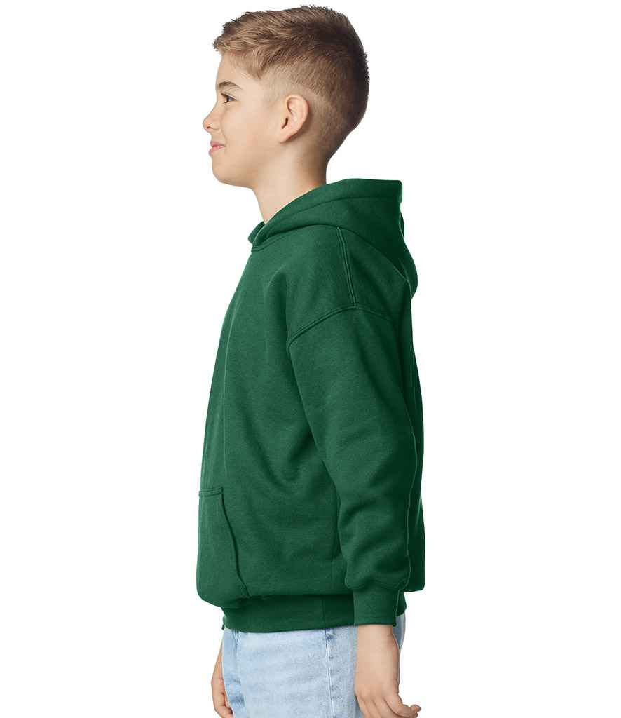 Gildan Gildan Kids Heavy Blend™ Hooded Sweatshirt Fan Dark Green