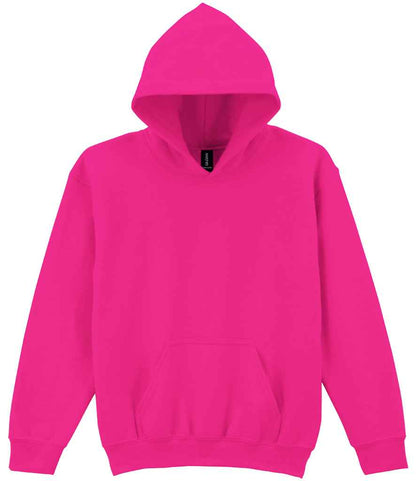 Gildan Kids Heavy Blend™ Hooded Sweatshirt in Heliconia