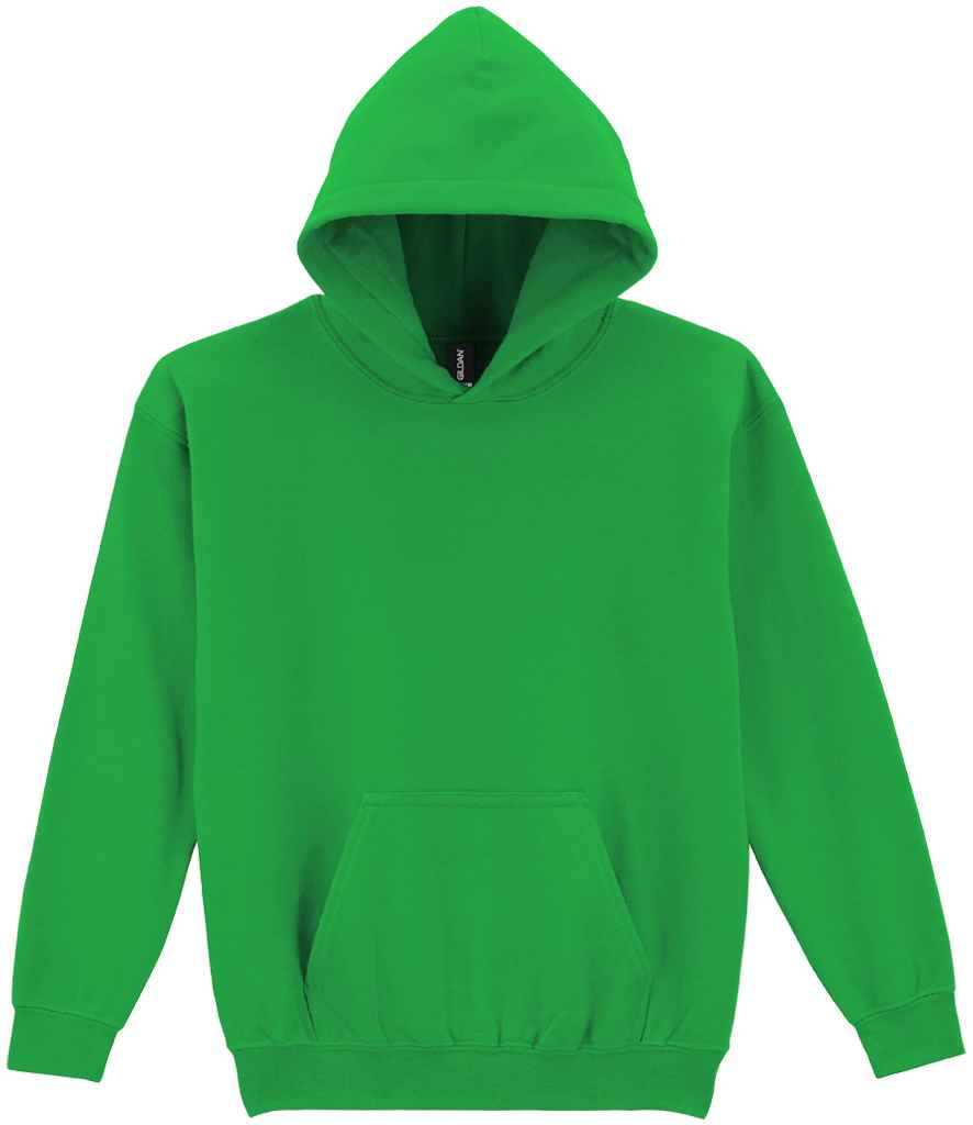 Gildan Kids Heavy Blend™ Hooded Sweatshirt in Irish Green