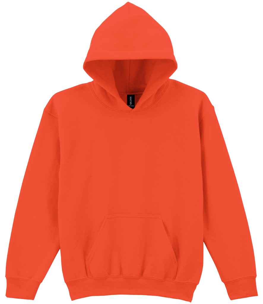 Gildan Kids Heavy Blend™ Hooded Sweatshirt in Orange