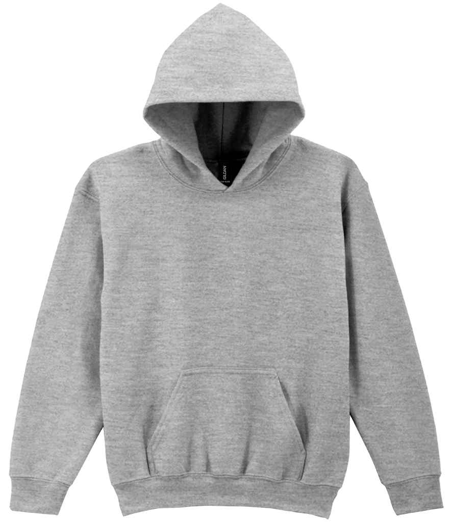 Gildan Kids Heavy Blend™ Hooded Sweatshirt in Sport Grey