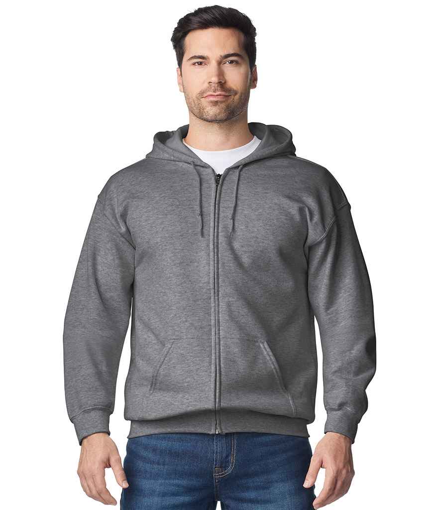 Gildan Gildan Heavy Blend™ Zip Hooded Sweatshirt Graphite Heather