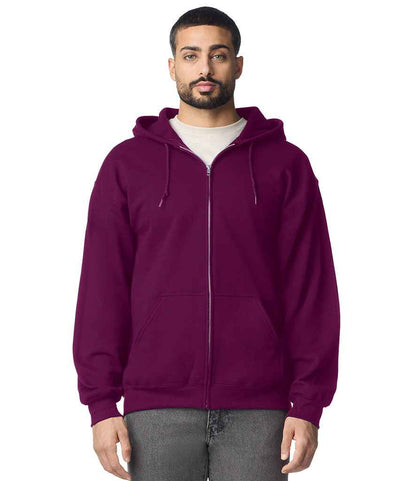 Gildan Gildan Heavy Blend™ Zip Hooded Sweatshirt Maroon
