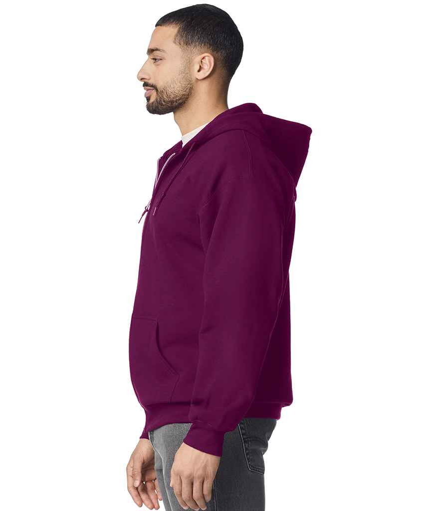 Gildan Gildan Heavy Blend™ Zip Hooded Sweatshirt Maroon