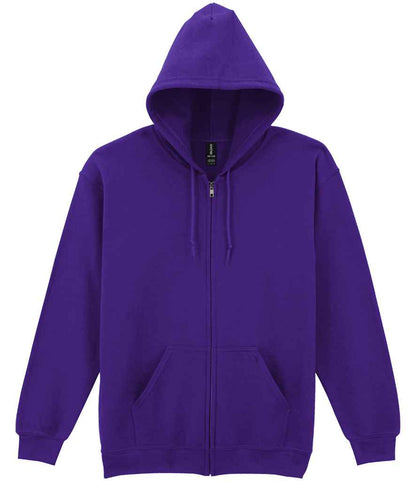 Gildan Heavy Blend™ Zip Hooded Sweatshirt in Purple