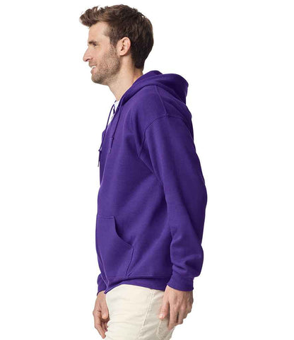 Gildan Gildan Heavy Blend™ Zip Hooded Sweatshirt Purple