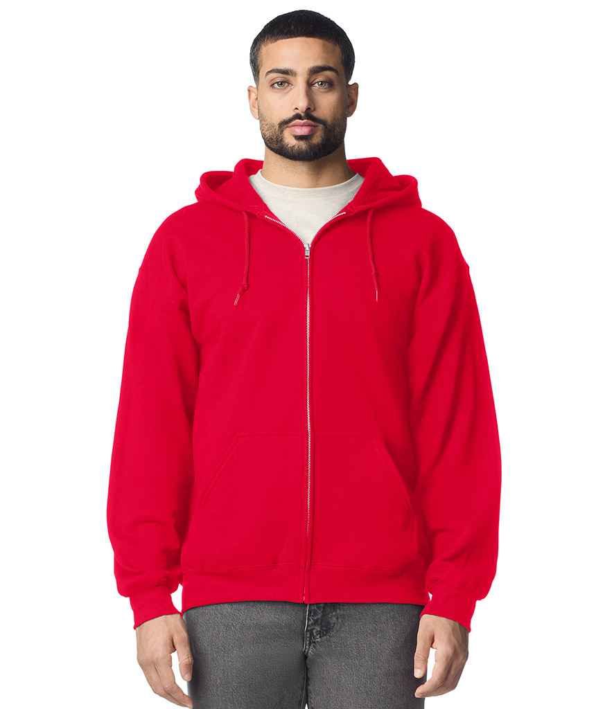 Gildan Gildan Heavy Blend™ Zip Hooded Sweatshirt Red