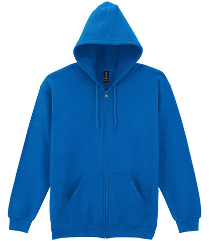 Gildan Heavy Blend™ Zip Hooded Sweatshirt in Royal Blue