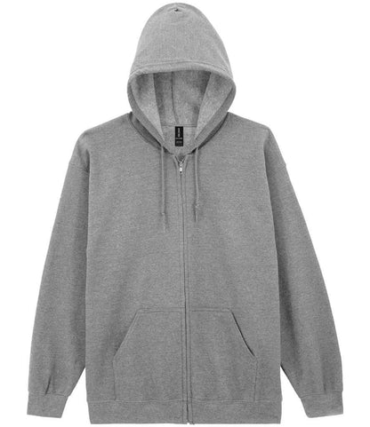 Gildan Heavy Blend™ Zip Hooded Sweatshirt in Sport Grey