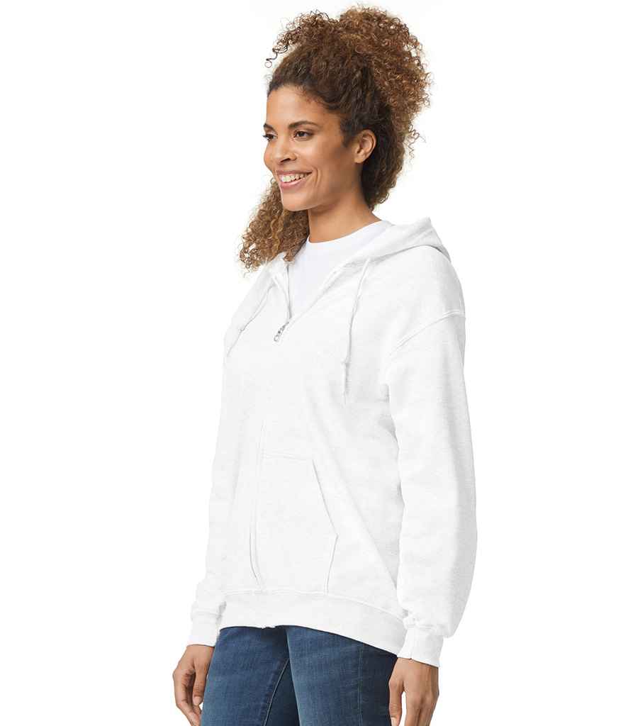 Gildan Gildan Heavy Blend™ Zip Hooded Sweatshirt White