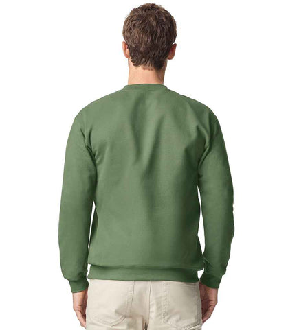 Gildan Gildan SoftStyle® Midweight Fleece 1/4 Zip Sweatshirt Military Green