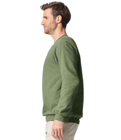 Gildan Gildan SoftStyle® Midweight Fleece 1/4 Zip Sweatshirt Military Green