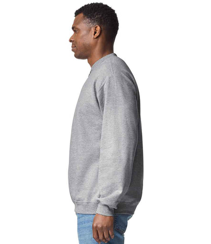 Gildan Gildan SoftStyle® Midweight Fleece 1/4 Zip Sweatshirt Sport Grey