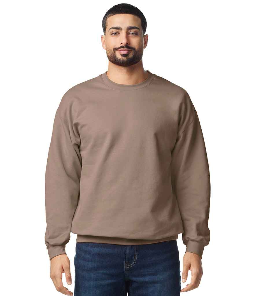Gildan Gildan SoftStyle® Midweight Crew Neck Sweatshirt Brown Savana