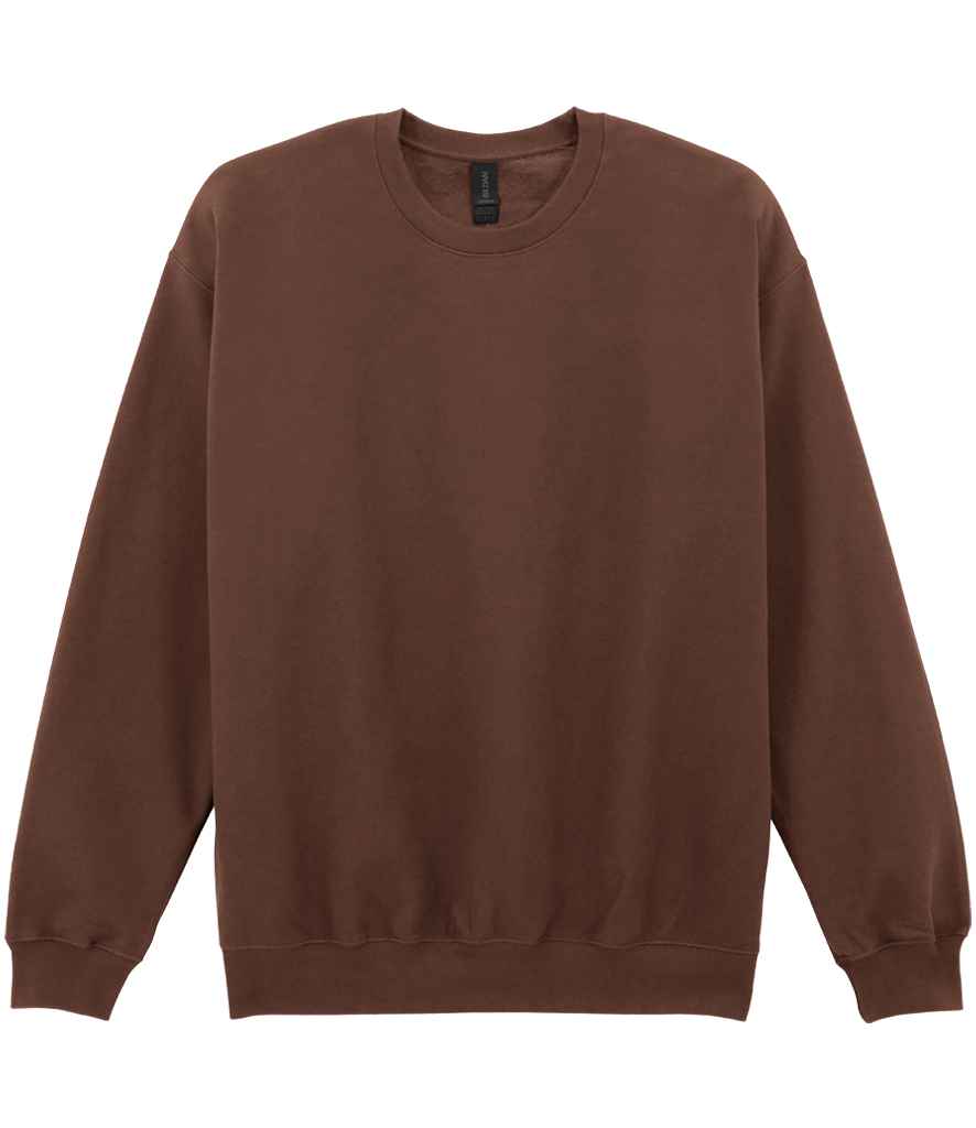 Gildan SoftStyle® Midweight Crew Neck Sweatshirt in Cocoa
