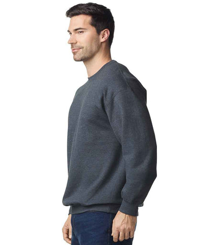 Gildan Gildan SoftStyle® Midweight Crew Neck Sweatshirt Dark Heather