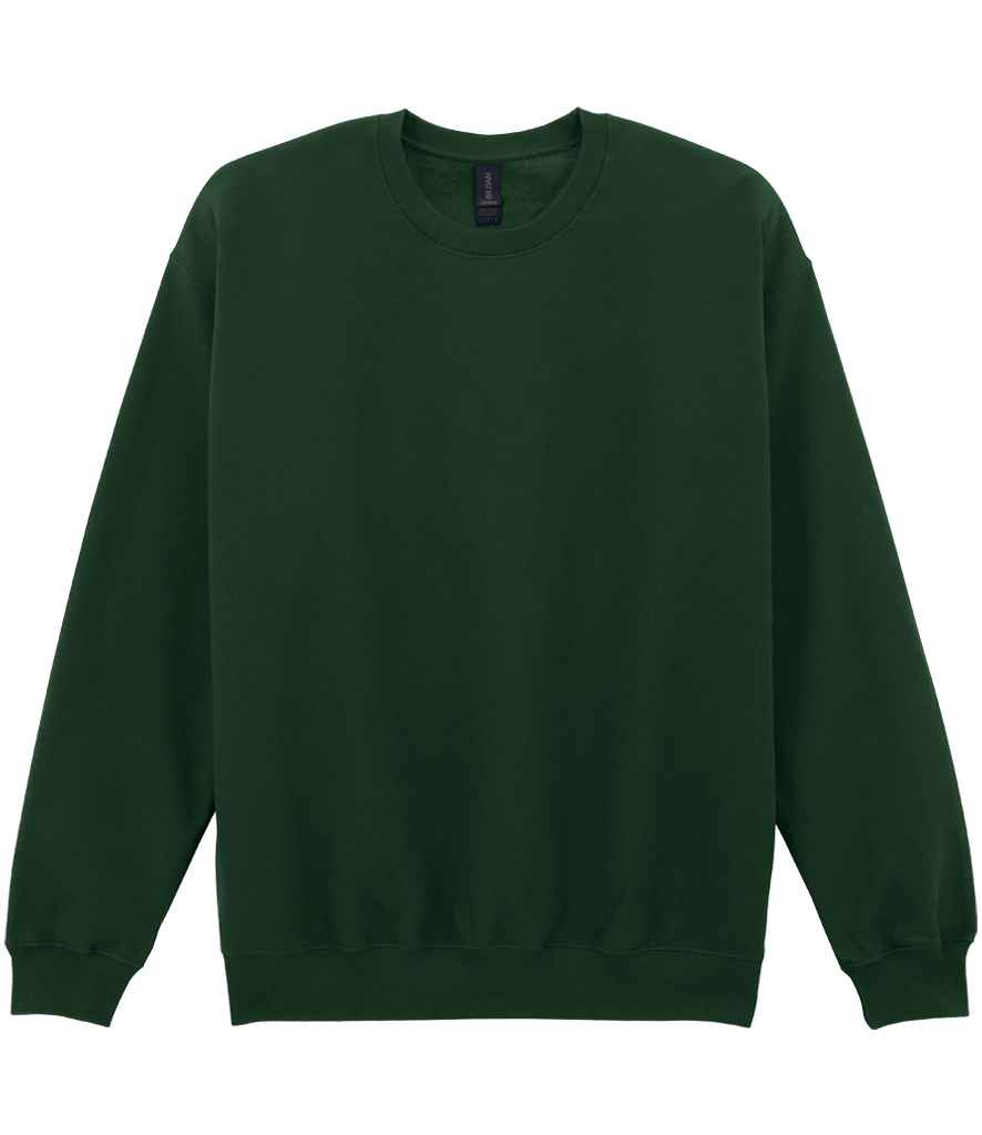 Gildan SoftStyle® Midweight Crew Neck Sweatshirt in Forest Green