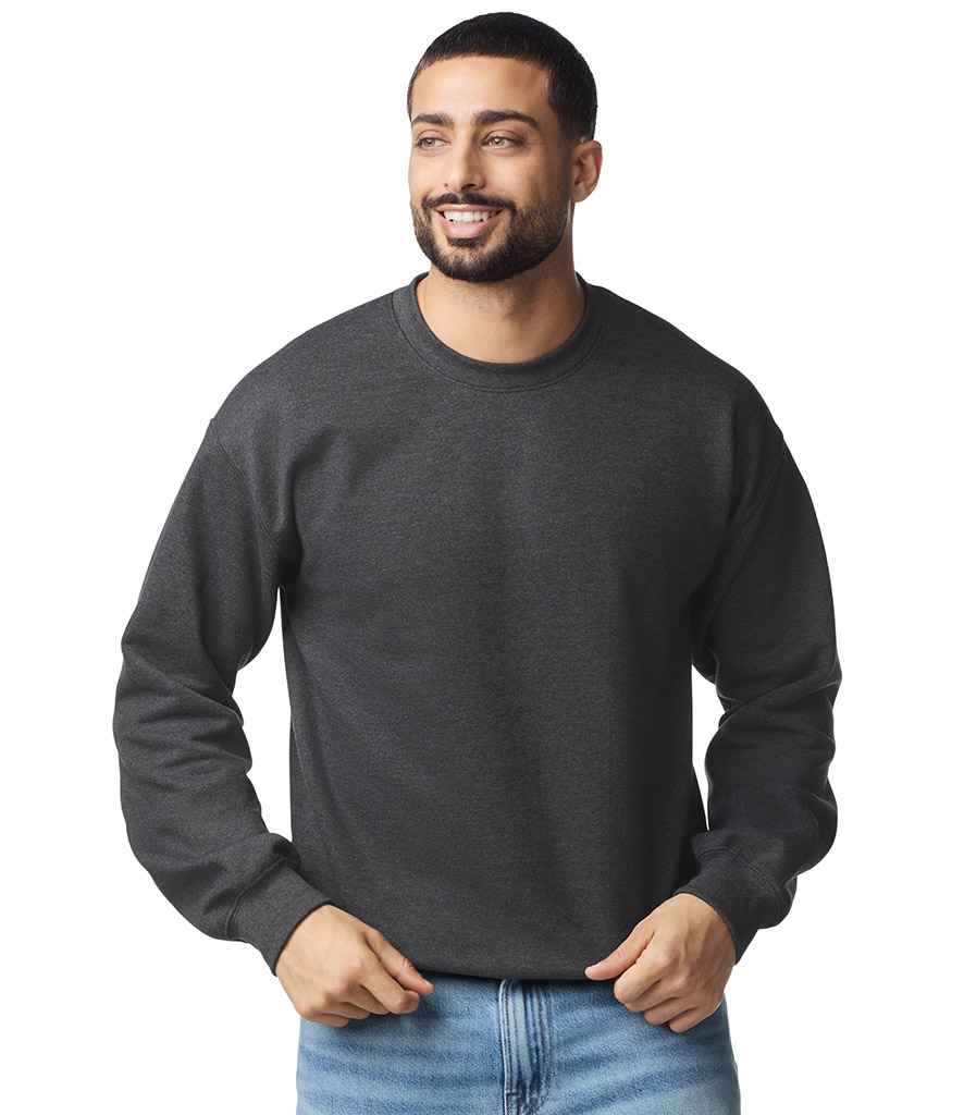 Gildan Gildan SoftStyle® Midweight Crew Neck Sweatshirt Heather Black
