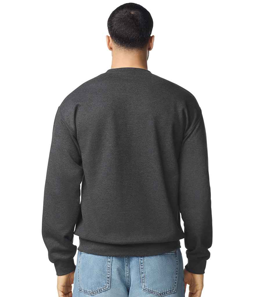 Gildan Gildan SoftStyle® Midweight Crew Neck Sweatshirt Heather Black