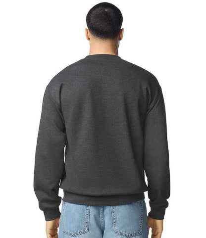 Gildan Gildan SoftStyle® Midweight Crew Neck Sweatshirt Heather Black