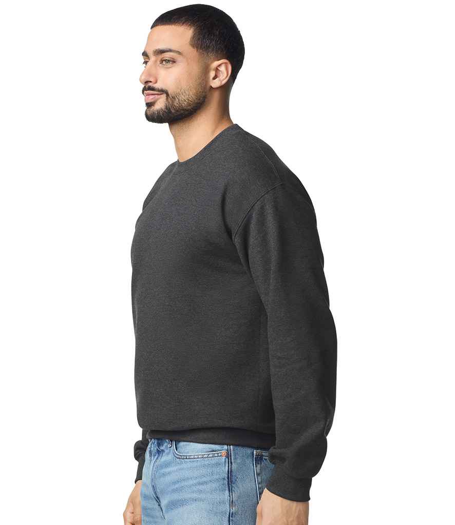 Gildan Gildan SoftStyle® Midweight Crew Neck Sweatshirt Heather Black