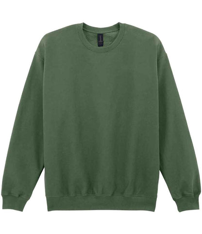 Gildan SoftStyle® Midweight Crew Neck Sweatshirt in Military Green